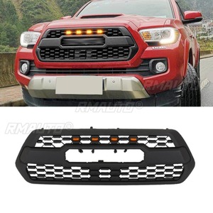 Grille de pare-chocs avant de voiture, grilles de course, calandre pour Toyota Tacoma 2016-2022, kit carrosserie, accessoires automobiles - Product Image 1