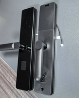 La serrure de porte d'appartement d'hôtel en ligne biométrique de mot de passe de TTlock fonctionne avec le capteur de porte de passerelle G2