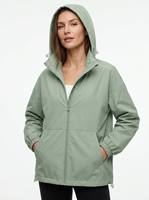 Veste de protection solaire à capuche intégrale surdimensionnée pour femmes Urban Shield UPF50+, respirante, séchage rapide, cordon de serrage réglable