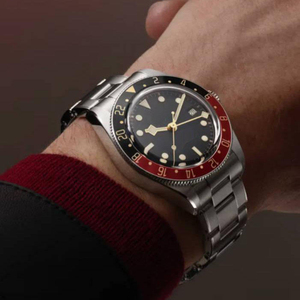 Reloj de pulsera mecánico automático para hombre, superventas, de alta gama, con bisel de cerámica rojo y negro - Product Image 6