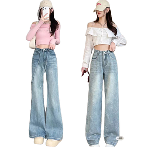 Jeans de Verano de <span class=keywords><strong>Segunda</strong></span> <span class=keywords><strong>Mano</strong></span> de la Marca Gracer, Alta Calidad, Tallas S-XXL, Estilos Variados al por Mayor <span class=keywords><strong>para</strong></span> <span class=keywords><strong>Tiendas</strong></span> de <span class=keywords><strong>Segunda</strong></span> <span class=keywords><strong>Mano</strong></span> - Product Image 2