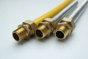 Manguera flexible de acero inoxidable 304 para gas manguera de metal flexible para estufa de chimenea - Product Image 3