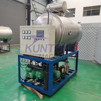 Mini-Liofilisatiemachine Voor Fruit En Groenten Met Vacuümpomp Vriesvacuümdroger Gedroogde Set Vriesdroogvoedselmachines
