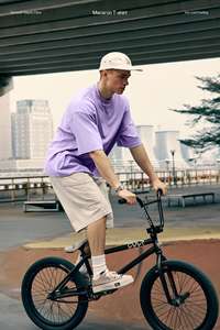 T-shirt pour homme en coton 100% écologique et durable, 260 GSM, coupe ample, épaules tombantes, séchage rapide, respirant - Product Image 4