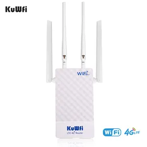 KuWFi SIM-Karte Platine GPS Mobile Wireless Universal LTE 150 MBit/s CPF905 wasserdichter 4G WLAN-Router für den Außenbereich