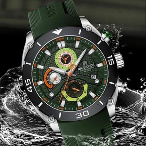 Montre NAVIFORCE pour homme, sport, étanche, quartz, chronographe, avec cadran lumineux, Reloj Hombre, cadeau pour homme 2024 - Product Image 3