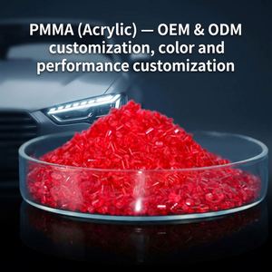Gránulos de PMMA Transparentes Grado Moldeable para Aplicaciones de Placas Alta Transmitancia 90% - Product Image 6