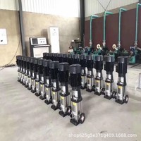 Pompa Booster Stainless Steel CNP CDL4-8 Vertikal Multistage Sentrifugal Air 4m³ 380V 1.5KW Pompa Air Filtrasi