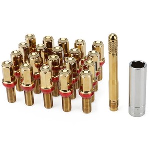 สลักเกลียวแบบเยอรมัน 32CrMo M14x1.5 สแตนเลสเกรด 12.9 ปลายเรียว 28 มม. สำหรับซ่อมแซมและเปลี่ยนอะไหล่ยานยนต์ - Product Image 2