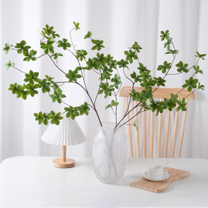 Venta al por Mayor de Hojas Artificiales de Enkianthus Perulatus Japonés en 3D, 5 Ramas, Tacto Real, para Decoración de Mesa en el Hogar - Product Image 5