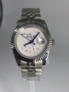 Qui s'en soucie, <span class=keywords><strong>je</strong></span> suis déjà en retard ! Montre à mouvement NH35 avec logo personnalisé, qualité japonaise, mouvement automatique Seiko NH35, montre squelette NH35. - Product Image 3