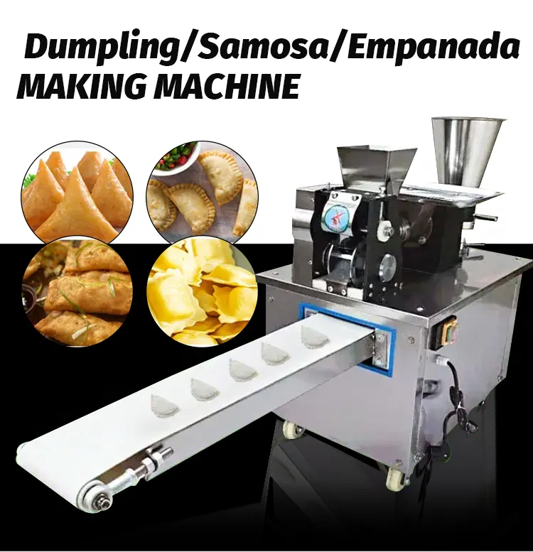 New Arrival Turnover Making Machine Empanada Industrial Automatic Dumpling Folding Machine
