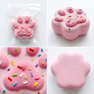 Jouet Squishy en Silicone de Qualité Alimentaire, Animaux Marins, Cœur en Maltose Cousu, Super Doux, <span class=keywords><strong>à</strong></span> Remontée Lente, Mochi <span class=keywords><strong>à</strong></span> Presser, Sac Surprise en PVC - Product Image 2