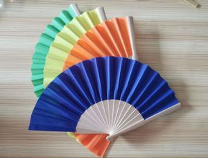 Nuevo Abanico Plegable de Bambú con Logotipo Personalizado Impreso, Venta al Por Mayor - Product Image 5