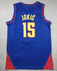 2026 Großhandel und Bestseller Herren Sport Basketball Bestickte Genähte Denver Nuggets Trikots # 15 Jokic Trikots - Product Image 5