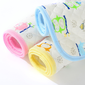 Alfombrilla de tacto suave de alta calidad para pañales de bebé, almohadilla de pañales portátil con logotipo personalizado, color rosa, tamaño pequeño - Product Image 5