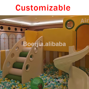 Equipo <span class=keywords><strong>de</strong></span> patio interior para niños con marco resistente para niños con superficies acolchadas suaves y tema <span class=keywords><strong>de</strong></span> Castillo para <span class=keywords><strong>aventuras</strong></span> en el área <span class=keywords><strong>de</strong></span> juegos - Product Image 4
