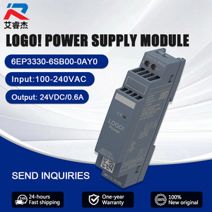 SI-EMENS โลโก้ของแท้ใหม่! แหล่งจ่ายไฟอุตสาหกรรม 6EP3330-6SB00-0AY0 เฟสเดียว 24 VDC 0.6A 6EP33306SB000AY0 - Product Image 1