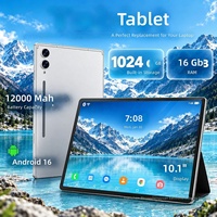 Tablet S10 Pro 101-Inci Terlaris 2026 dengan Prosesor MTK-16GB + 1TB Penyimpanan Android 16 Siap Kirim