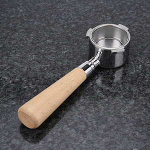 Porte-filtre sans fond 51 mm <span class=keywords><strong>à</strong></span> poignée en bois le plus vendu pour <span class=keywords><strong>Delonghi</strong></span> |   Pièces et accessoires pour <span class=keywords><strong>machine</strong></span> <span class=keywords><strong>à</strong></span> expresso - Product Image 3
