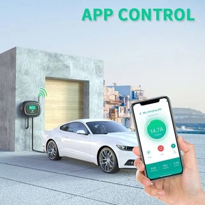 KHONS <span class=keywords><strong>Prix</strong></span> d'usine Station de recharge murale domestique Type 2 32A Monophasé 7KW IP65 avec écran de 1,54 pouces et contrôle intelligent par application - Product Image 5