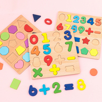 Puzzle en bois alphabet 3D, lettres ABC en bois massif, lettres minuscules et majuscules, puzzle pour la reconnaissance précoce des lettres de l'alphabet, personnalisable