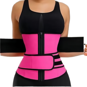 Faja Reductora de Cintura Elástica de Nailon para Mujer con Soporte Lumbar para Correr, Fútbol y Baloncesto - Adelgazante y Alivio del Dolor de Espalda - Product Image 1