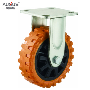 Personalize o Tamanho Placa Superior Pesado Carregando Desgaste Resistente 4 Polegada <span class=keywords><strong>100</strong></span> <span class=keywords><strong>mm</strong></span> Pequena Roda De Rodízio De Nylon - Product Image 6