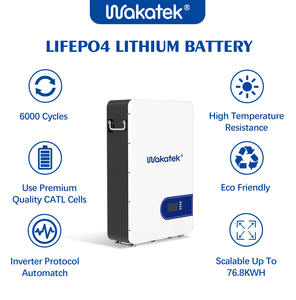 वसाटेक कारखाने की कीमत सौर बैटरी 3% स्व-निर्वहन 5.12kwh जीवन बैटरी पैक से कम है - Product Image 4