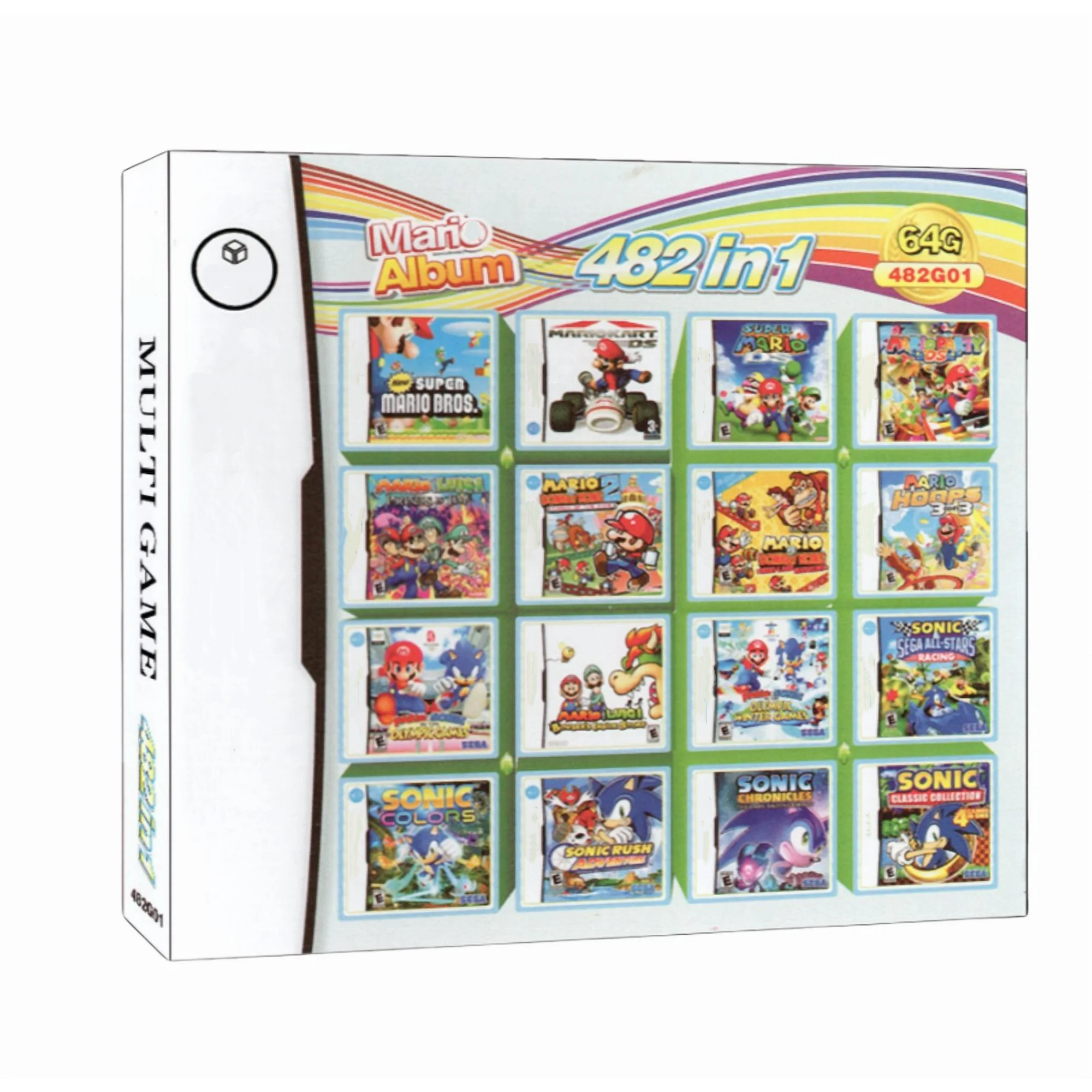Nds Game Card 482 Games In 3ds Multi Game Card 482 In Game