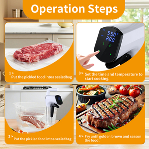 Circulateur de cuisson sous vide intelligent Wi-Fi avec contrôle via l'application Tuya, température précise et protection de sécurité pour la cuisine domestique - Product Image 4