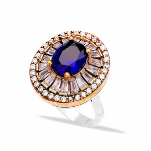 Anillo de plata con diseño otomano para mujer, joyería de plata auténtica hecha a mano - Product Image 2