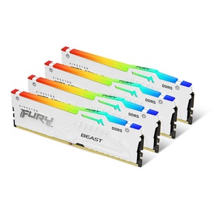 Memoria RAM Kingston FURY Beast Serie Beast DDR5 con Refrigeración, Barra de Memoria DDR5 6000 MHz 16GB RGB para Computadora de Escritorio, Blanca para K - Product Image 6