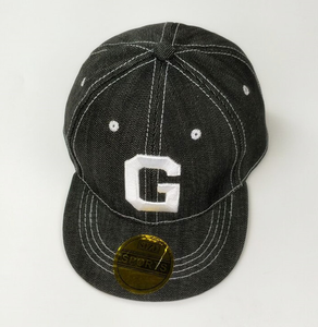 Cappello di jeans in Denim blu rotondo con struttura di alto profilo a 6 pannelli ricamati su misura all'ingrosso - Product Image 4