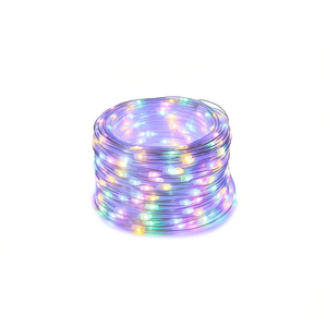 Cadena de luces LED multicolor pastel con 150 LED Iluminación decorativa de PVC de 49,2' - Product Image 1