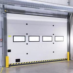 <span class=keywords><strong>Porte</strong></span> sectionnelle de <span class=keywords><strong>garage</strong></span> industrielle en acier moderne, isolation thermique, résistance au feu 1,5 heure, insonorisation 72 dB, garantie 3 ans - Product Image 2