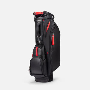 Sac de golf élégant et léger en cuir de luxe, taille standard, avec design à poids équilibré, idéal pour l'entraînement au golf - Product Image 2