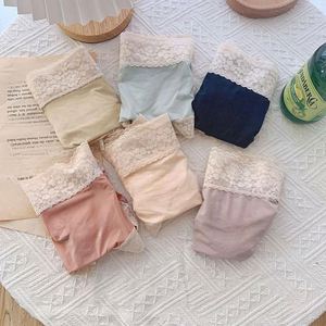 Bragas francesas de encaje satinado de lujo Ropa interior de verano de malla transparente sexy para mujer - Product Image 2