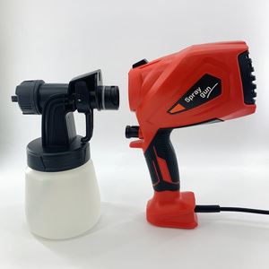 Professionnel 550w cuivre moteur 2.5mm buse <span class=keywords><strong>compresseur</strong></span> d'air pulvérisateur <span class=keywords><strong>peinture</strong></span> Machine sans fil électrique puissance <span class=keywords><strong>peinture</strong></span> <span class=keywords><strong>pistolet</strong></span> - Product Image 3