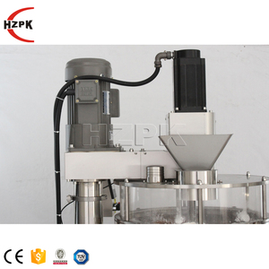 HZPK HZF-B Machine de remplissage semi-automatique verticale à vis sans fin pour épices, farine, lait en poudre et petites bouteilles avec pesage - Product Image 4