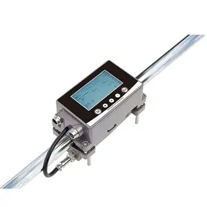 RS485 Clamp On Type Ultrasonic Flow Meter Lorawan Low Flow 2'' Ultrasonic Flow Meter Flowmeter