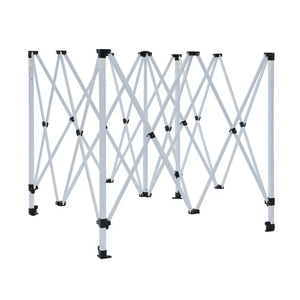 Giá thấp Oxford Vải Đen Thép nhôm sắt hiển thị ngoài trời 10x10ft 10x20ft thương mại bật lên quảng cáo Lều cơ bản khung - Product Image 2