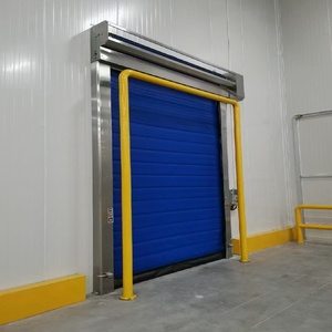 Puerta Rápida de Acero Inoxidable para Almacenamiento en Frío de Alta Velocidad |   Puerta Rápida Aislada Automática para Entornos de Baja Temperatura - Product Image 2