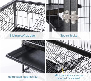 กรงคอนโดสำหรับแมวแฮมสเตอร์ - Product Image 5