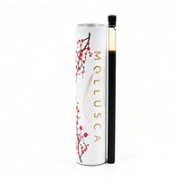 Nouvelle Arrivée Tube à Sushi en Carton Laminé Qualité Alimentaire Impression Personnalisée Omakase Restaurant Vente en Gros OEM Boîte Cylindrique en Papier Carton Cadeau