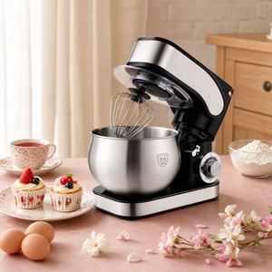 <span class=keywords><strong>Robot</strong></span> de cuisine automatique au design fabuleux, batteur sur socle 6L, <span class=keywords><strong>robot</strong></span> culinaire planétaire électrique pour pâte et gâteaux - Product Image 1