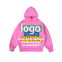 Sweat à capuche unisexe épais délavé avec logo imprimé en relief, style streetwear, personnalisable, coupe oversize pour homme