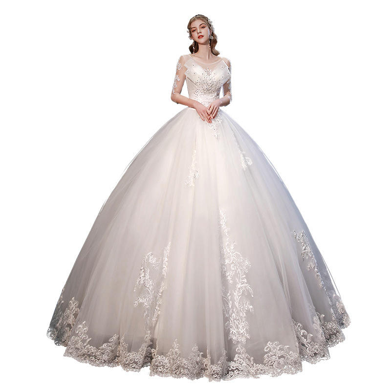 white princess frock