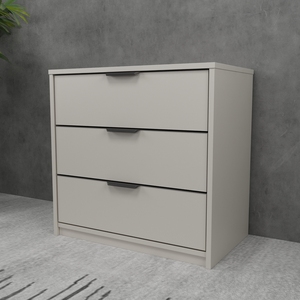 High Quality Wholesale Wooden 3 Drawer File Cabinet Particle Board Filing for Office Storage