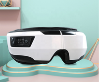 Masseur oculaire et facial intelligent 6D à vibration électrique, thérapie chauffante, pression d'air et musique, vente en gros